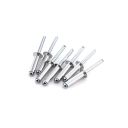Aluminium Pop Riverts, 3.2 X12 Mm